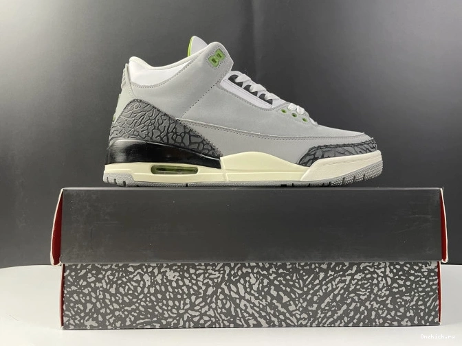 One Kick 3 Chlorophyll Jordan 136064-006 Retro Air 0710